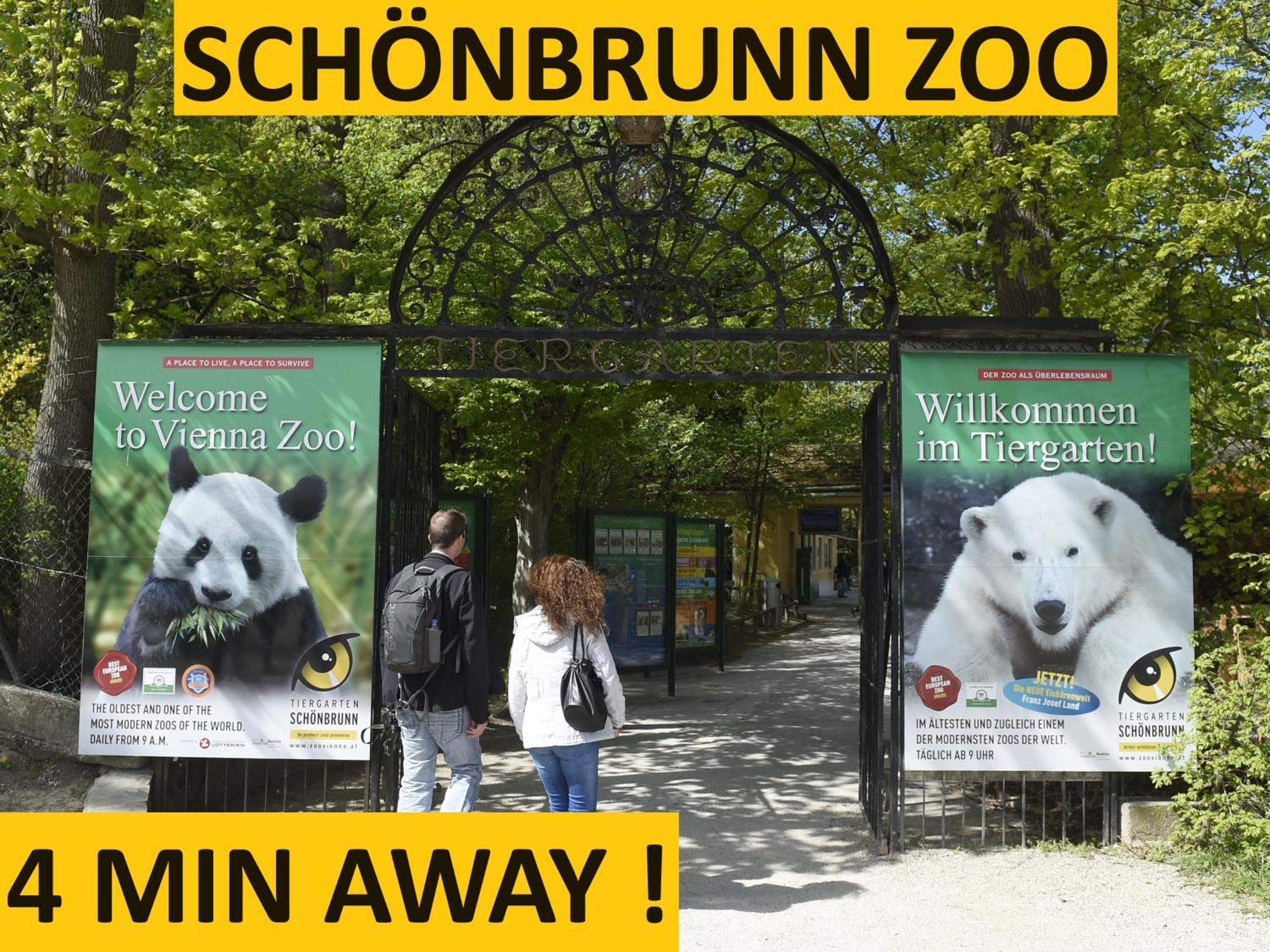 Schoenbrunn Gardens Vienna Apartment Viena Exterior foto
